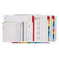 Custom Index Tab Dividers (13 Tab / Set)